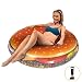 Produktbild Perfect Pools Aufblasbare Giant Burger Gummi Ring Schwimmbecken Schwimmer Erwachsene Kind