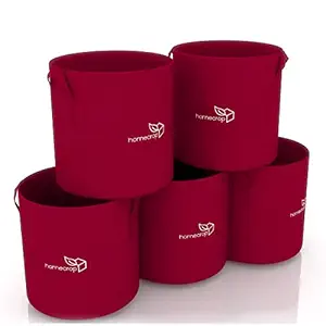 Homecrop Fabric Grow Bag, 12x12 inch, Set of 5 Bags