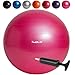Produktbild MOVIT Gymnastikball »DYNAMIC BALL« inkl. Handpumpe, 65 cm, Pink, Maximalbelastbarkeit bis 500kg, berstsicher, Fitness-ball, Sitzball, Yogaball, Pilates-ball, Balance