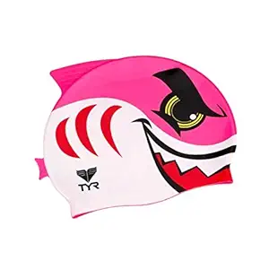 TYR Shark Swim Silicon Cap