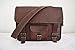 pranjals house 11 x 15" Real Brown Leather Messenger Bag Laptop MacBook Satchel Crossbody Bag RS.1679.00