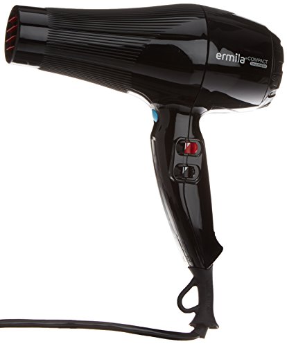 Ermila Compact Profi-Haartrockner, schwarz