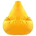 XXL Highback Filled Beanbag Gaming Lounge Chair in Yellow. Ideal for Relaxing, Gaming, Lounging, Great for Adults, Teens & Kids. Made from High Quality Water Resistant Material, Available in 10 Great Colours