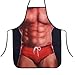 Produktbild Boweike Man Muscle Hunk Koch Und Grillschürze Küchenschürze Kochschürze Frau Apron Schürze Sexy Damen Kochschürze