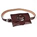 Produktbild Laufgürtel Laufgürteltasche für freie Taille Frauen Mini Gürtel Taschen Metall O Ring Schnalle Gürteltasche Pu-leder Gürteltasche Abnehmbarer Gürtel mit Taille Beutel Reise Sport Gürteltasche Handy Ge