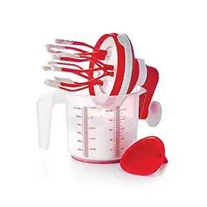 TupperwareWhip N Mix Chef 5?-cup/1.25L Mixer Red/White