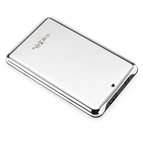 deleyCON USB 3.0 Gehäuse extern – black/silver 2,5 zoll USB 3.0 - 4