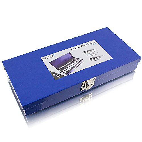 BITUXX® 18 teiliger Nusssatz Sechskant Vielzahn Innen Inbus Bit Steck Nüsse Stecknuss Bit Werkzeug Set - 5
