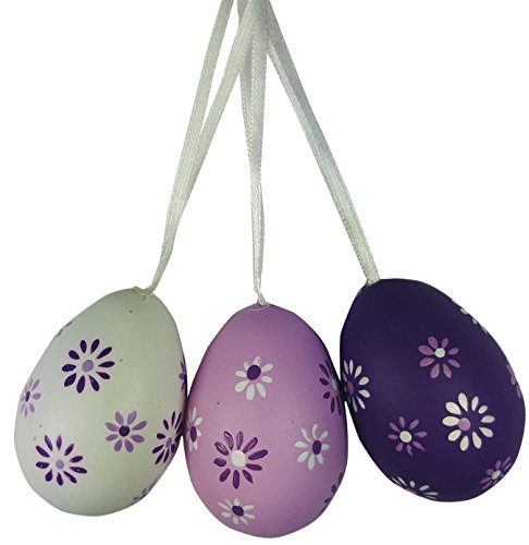 khevga Deko Ostereier violett 12er Set - 4
