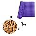 Produktbild Hieagle Backmatte für Hundekekse mit Noppen|1,2cm Halbkugel Backunterlage aus Silikon Hitzebeständig 240°C Lebensmittelecht (BPA-frei)| Antihaftbeschichtet Backform, 40x28cm (Lila)