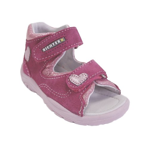 Preisvergleich Produktbild Richter Kinderschuhe Dominique 51.2602 Mädchen Sandalen (21, Pink / fuchs / loll / came)