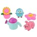 Magideal 5pcs Cute Rubber Squeaky Garden Animals Plants Baby Kids Bath Toys RS.385.00