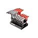 Price comparison product image 18 Pc SAE & Metric T-Handle Ball End Hex Key Set by USATNM by Harbor Freight Tools