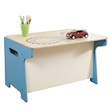 Millhouse Children's Race Track Toy Box and Desk