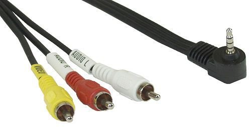InLine AV-Kabel, 3.5mm 4pol Stecker auf 3x Cinch 1.5m