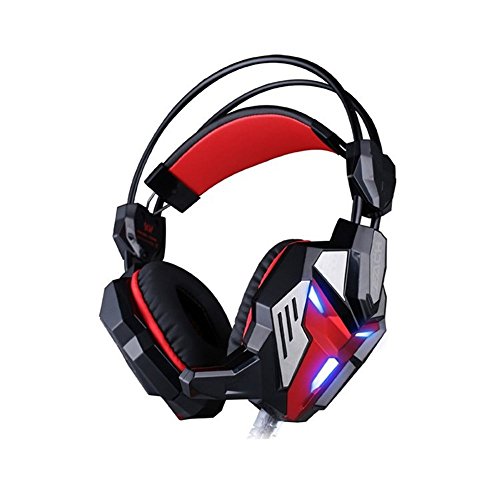 G3100 Vibration Function Pro Gaming Headphone Games Headset with Mic Stereo Bass LED Light 7.1 Surround Sound For PC Gamer