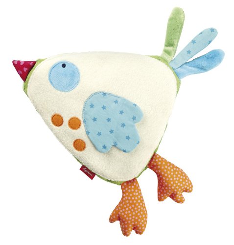 Sigikid 18 x 19 x 1cm Cherry Pit Pillow Bird