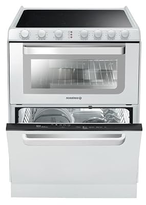 Rosieres lave-vaisselle table de cuisson rosieres trv60rb blanc