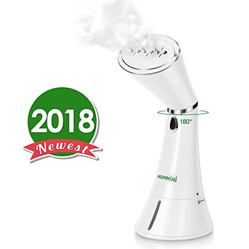 HOMMINI Garment Steamer, Handheld Clothes Steamer with 320ML Capacity and 180° Rotatable Nozzle, 20s Fast Heat-up and 20min Continuous Steaming,...