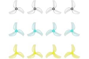 BETAFPV 12pcs Gemfan 1611 40mm 3-B Props for 1102 0802SE Motor 2S FPV Drone | Strength Lightweight for 1102/0802SE Brushless Motor, Compatible with 2S FPV Racing Freestyle Drone like Pavo Femto