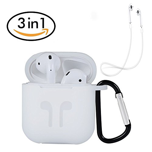 Preisvergleich Produktbild Ontube Silikon-Tasche mit Sportgurt für Apple AirPods