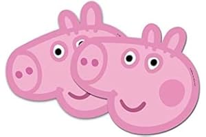 Peppa Pig caretas carton, color rosa, Talla única (Verbetena 016000733)