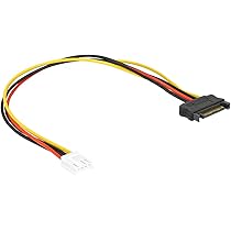 Aukson Q02 Floppy FDD zasilacz kabel zasilający 4 piny