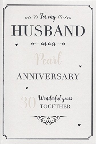 30th wedding anniversary for husband