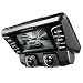 Produktbild 4K - 2880×2160P Dashcam Auto,2,7In Full HD WiFi Dual Sony Prozessor VorneHinten Autokamera mit HDRWDR NachtsichtAkkuG-Sensor ParkmonitorBewegungserkennung für Parküberwachung,mit 64 GB SD Karte