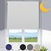 Produktbild Verdunkelungsrollo mit Hitzeschutz | lichtundurchlässig | Klemmfix ohne Bohren | Fensterrollo in Weiß | Rollo für Fenster in vielen Größen ( 80 cm breit und 150 cm lang )