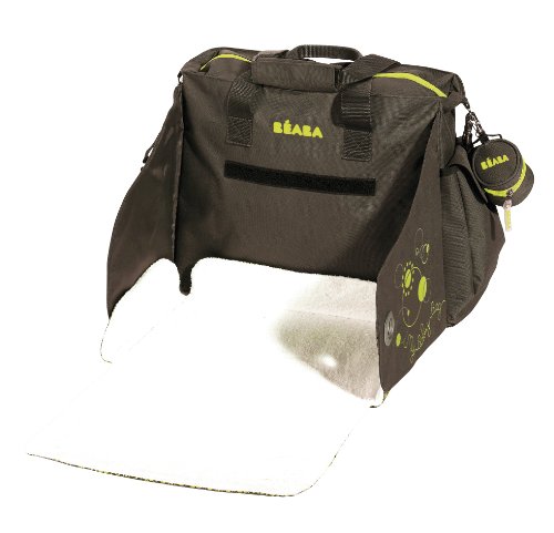 Beaba Sydney Nursery Bag (Brown/ Anise Green)