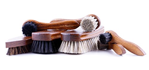 Preisvergleich Produktbild Tadabo 7 teiliges Schuhbürstenset Rosshaar
