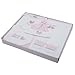 Babies Gift Set, Embroidered 5 Piece Gift Set (Bodysuit, Hat, Booties, Blanket & Bib) (0-3 months) (Blue)