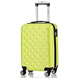 Zwillingsrollen 2066 Hartschale Trolley Koffer Reisekoffer...