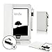 Produktbild Forefront Cases® Hülle für Amazon Kindle Paperwhite - Kunstleder - magnetische Auto Sleep/Wake-Fucktion für Neue Kindle Paperwhite 3G + WLAN 6 Zoll - Weiß