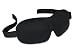Produktbild Plemo Schlafmaske Ultraweiche Augenmaske Schlafbrille mit Verstellbarem Gummiband für die Schlafenszeit und Reisen, Einheitsgröße in Schwarz