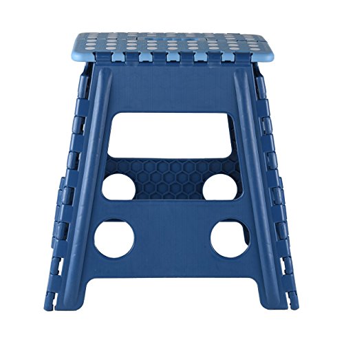 Kesper Klapptritt, faltbar, farblich sortiert: blau und schwarz, 31 x 22 x 39 cm, 1 Stück - 3