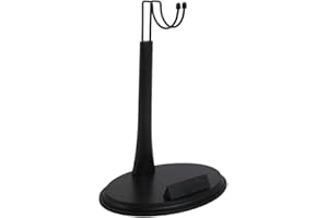 sharprepublic 1/6 Maison De Poupée Socle Support pour 12'' Poupées Action Chiffres Noir