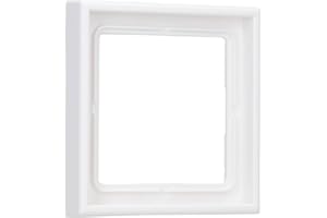 Jung LS981WWM 1fach Rahmen Schneeweiß Matt Serie LS