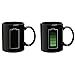 Produktbild philna12 Akku Farbwechsel Thermometer Wärme Tasse Sensitive Porzellan Tee Kaffeetasse