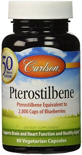 Carlson Labs - Pterostilbene - 90 Vegetarian Capsules
