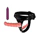 Price comparison product image 2 PCS Double Strap on Harness High Frequency Bullet Vibrator Porn Toys for Woman Couple Strapon,2 Pcs Purple