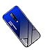 Produktbild Fantasyqi Handyhülle Kompatibel mit OnePlus 7 Pro Hülle Gehärtetes Glas Zurück mit Weichem TPU Silikon Rahmen Farbmischung Glas Design Ultradünn Slim Case Cool