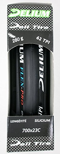 Cubierta Negro Antipinchazos Neumatico Rueda 700 x 23C Bicicleta 62 TP