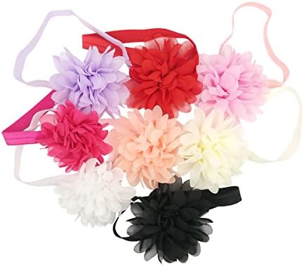Emitha Baby Beautiful Headbands Elastic Hairband hair accessories - 8 pieces