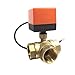 Produktbild Morza 3-Wire 1/2-Wege-Kugelhahn Elektrischer Messinggewinde motorisierter elektrischer Kugelhahn AC220V DC12V / 24V