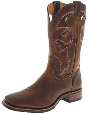 Boulet 6266 E Tan Spice/ Herren Westernreitstiefel Braun/ Reitstiefel/ Herrenstiefel