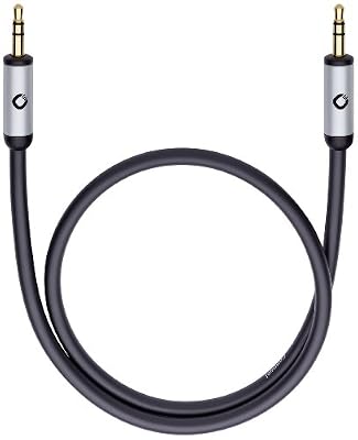 Oehlbach i-Connect Câble audio avec contacts plaqués or 2x fiche jack 3,5 mm