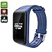 Produktbild K1 Fitness Tracker Bracelet Pedometer Heart Rate Distance Tracker IP68 APP Blue