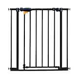 Impag Türschutzgitter Treppenschutzgitter 73 – 142 cm zum Klemmen SafeStep + 20 Schwarz - 2